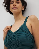 Soft Jersey Cabana Midi Bra Dress