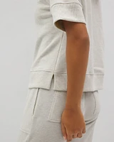 Cotton Terry Dolman Top