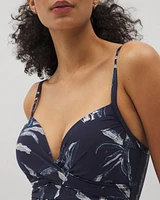 Soma Swim Twist-Front One-Piece