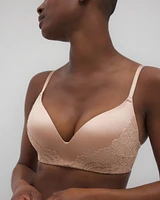 Stunning Wireless Lace Push-Up Bra
