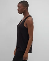 Soft Jersey V-Neck Bra Tank