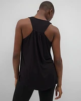 Soft Jersey V-Neck Bra Tank