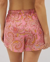 Cotton Voile Pajama Short