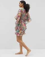 Bleu Rod Beattie All Set For Summer Chiffon Ruffle Caftan
