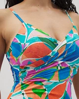 Beyond Control Captiva Island Draped V One-Piece