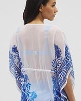 Beyond Control Sea Life Chiffon Caftan