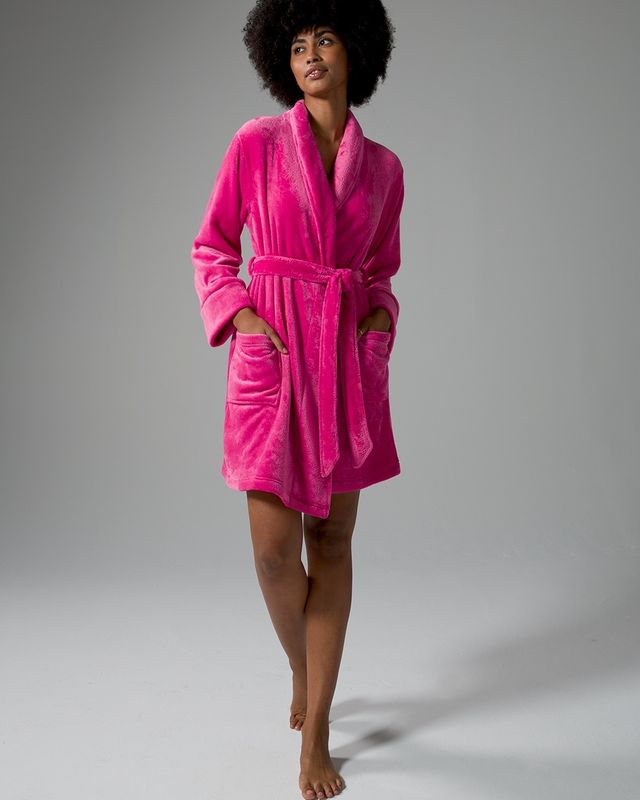 Soma Embraceable Long Sleeve Pajama Set, Pink, size XXL, Christmas
