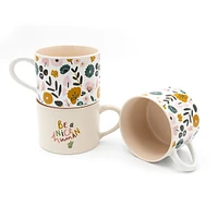 Tea Mug - Graphic Floral