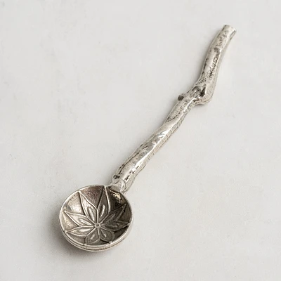 Pewter Twig Accessory Spoon