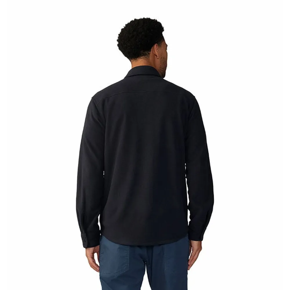 Men's Fleece Long Sleeve Shirt, Oak & Ivy