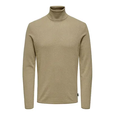 Men's Chunky Turtleneck - Turtlenecks - Grey