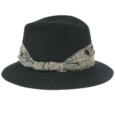 Women's Ribbon Fedora Hat