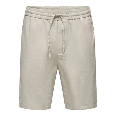 Men's Cotton-Linen Loose Fit Short