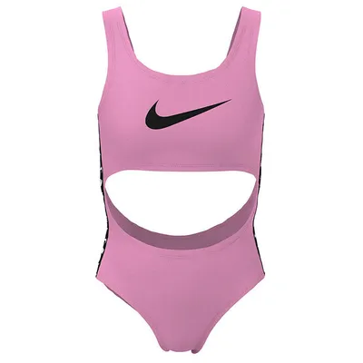 Junior Girls' [7-16] Watercolour T-Crossback Two-Piece Midkini, Nike