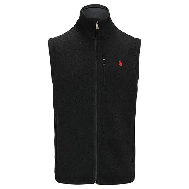 Polo Ralph Lauren Men's Brushed Fleece Full-Zip Vest