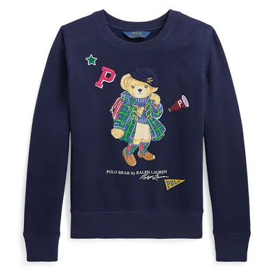 Junior Girls' [7-16] Polo Bear Fleece Sweatshirt