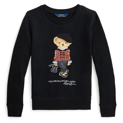 Junior Girls' [7-16] Polo Bear Fleece Sweatshirt