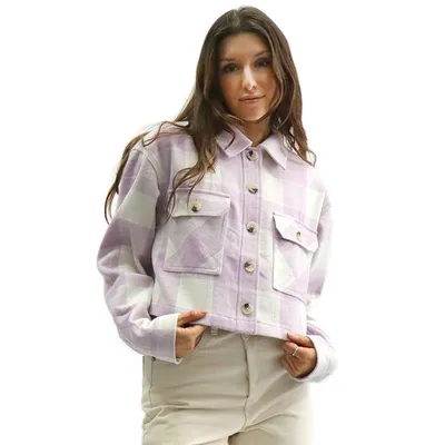 Women's Jess Cropped Shirt Jacket