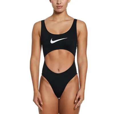 Nike Fusion Women's Long-Sleeve One-Piece Swimsuit