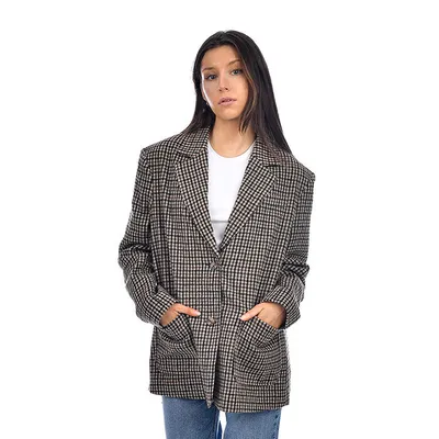 Women's Ivy Checked Blazer Jacket