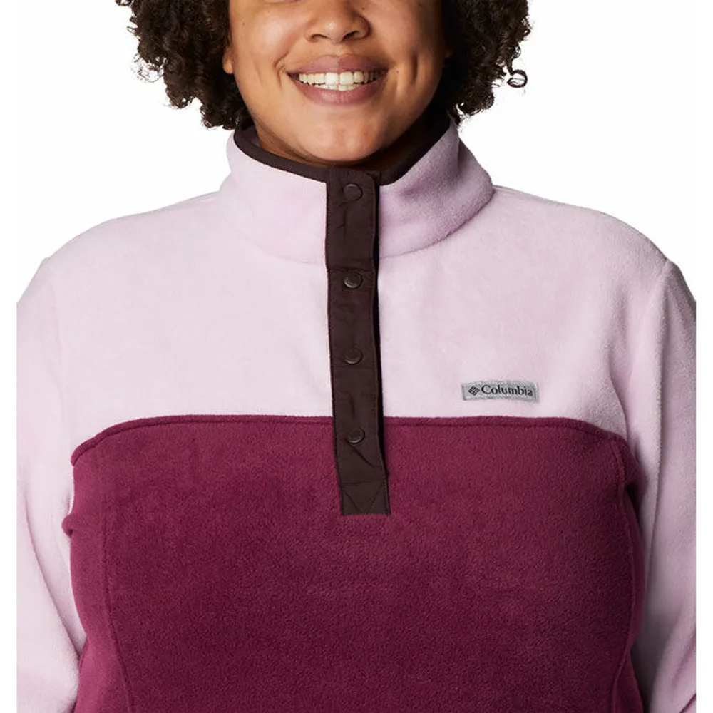 Women's Benton Springs™ Half-Snap Pullover Top (Plus Size