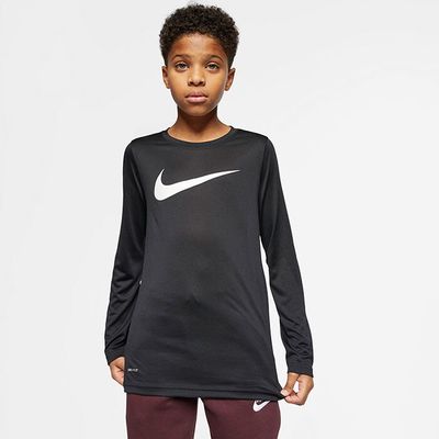 Junior Boys' [8-16] Long Sleeve Training T-Shirt