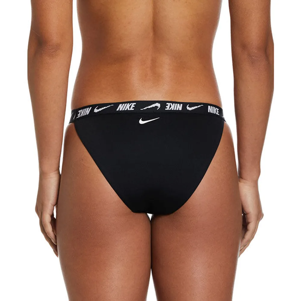 Nike Women's Logo Tape Banded Bikini Bottom