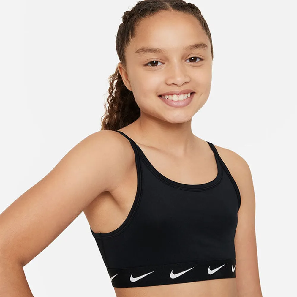 Junior Girls' [7-16] Dri-FIT® Indy Sports Bra, Nike