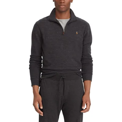 Men's Estate-Rib Quarter-Zip Pullover