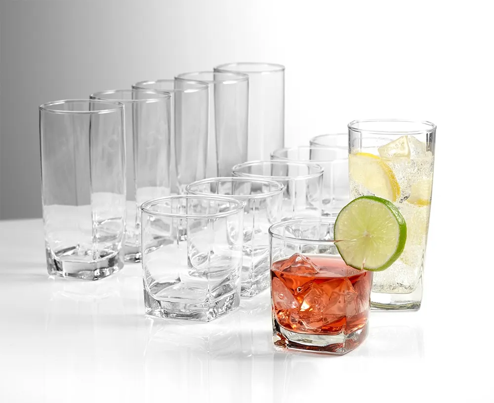 Plaza Glasses, Set of 12