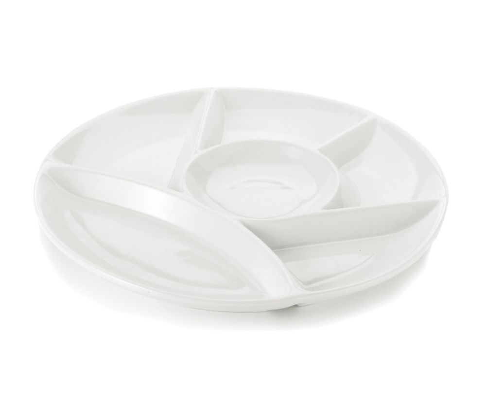 Porcelain Raclette/Fondue Plate