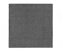 Square Glitter Placemat, Black