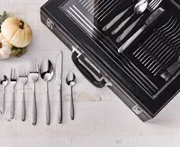 Lancaster II 84-pc Flatware Set