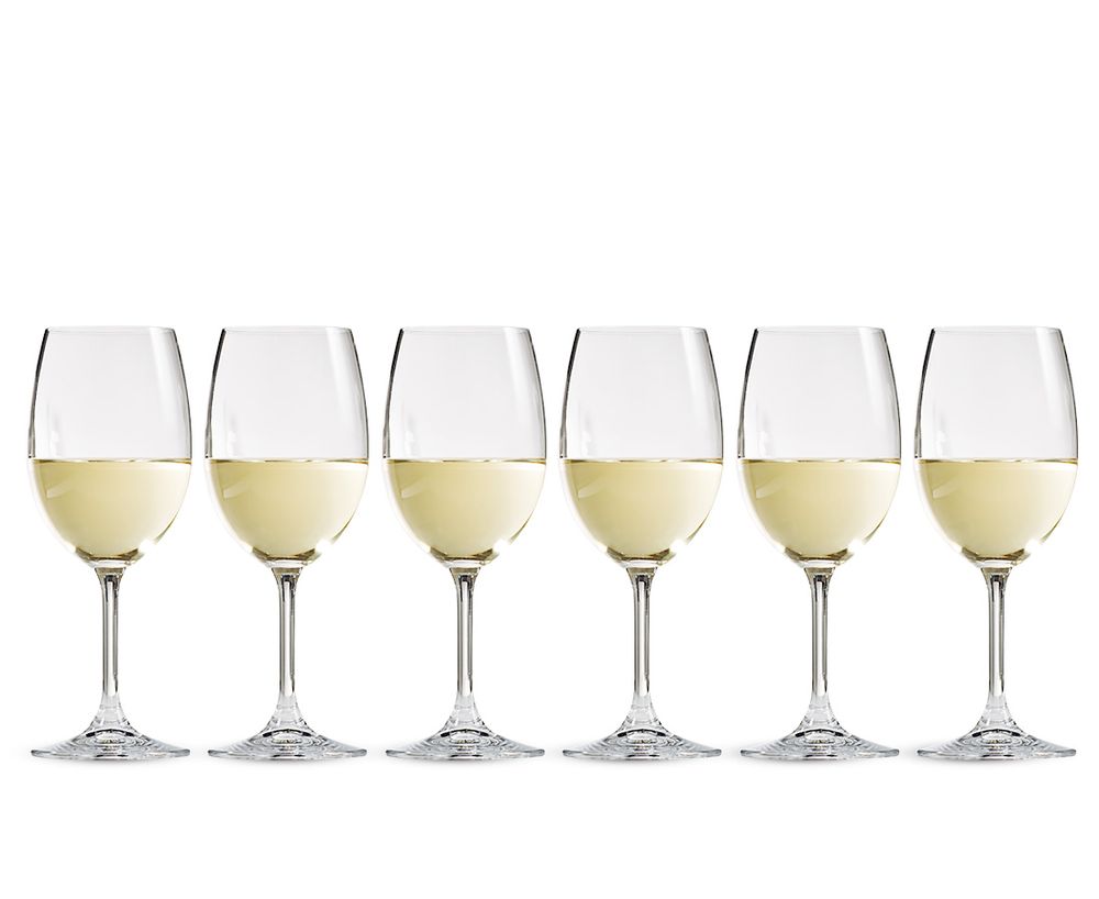 Loft White Wine Glasses, Set of 6