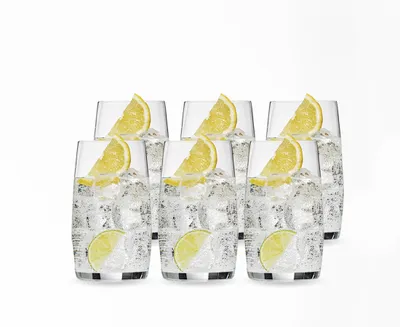 Loft Highball Glasses, Set of 6