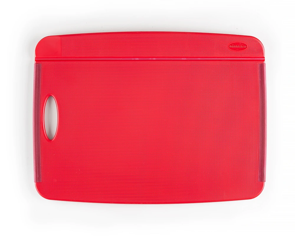 thinkkitchen Large Non-Slip Folding Cutting Board, Red