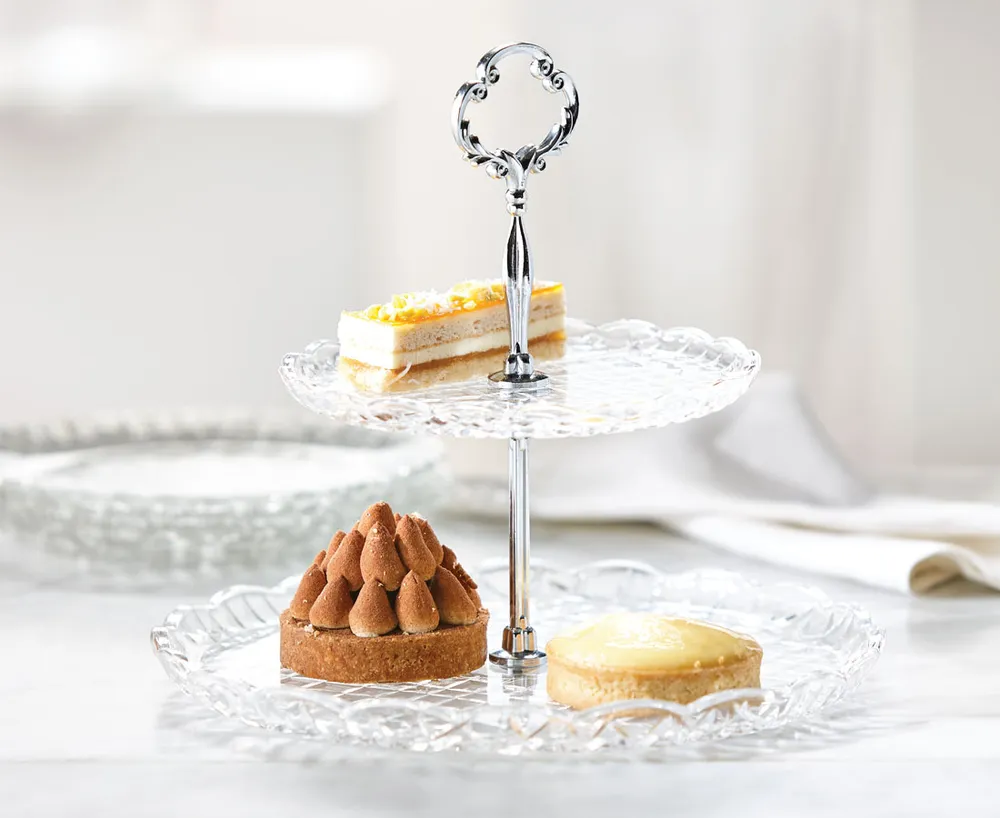 Ritz 2-Tier Serving Platter