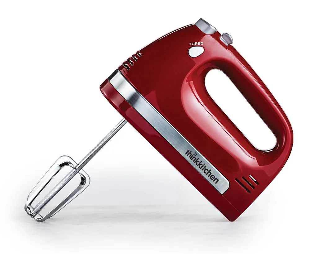 thinkkitchen Betty Hand Mixer, Red