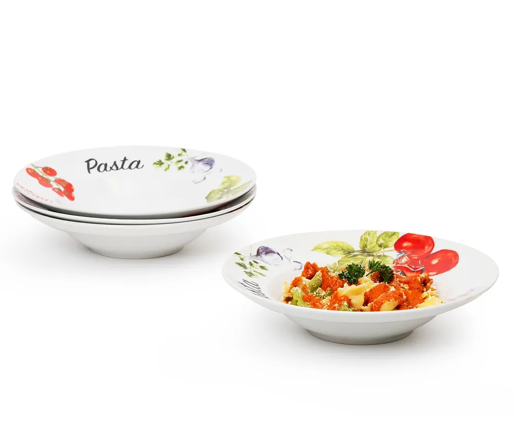 Marzano Pasta Bowls, Set of 4