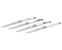 Laguiole 4-Pc Steak Knife Set, Marble