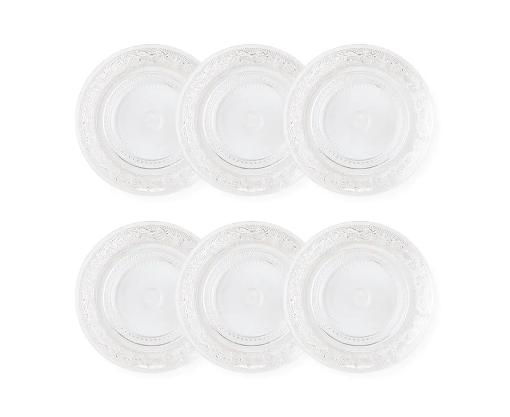 Charlotte Cake Platter with 6 Plates