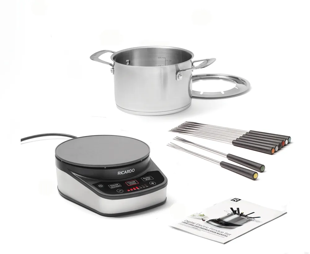 Ricardo Digital Electric Fondue Set