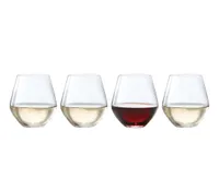 Globo Stemless Wine Glass, Set of 4