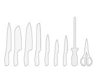 thinkkitchen Fortuna 15-Pc Knife Set with Block 