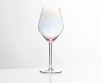 Rainbow White Wine Glass
