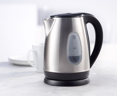 thinkkitchen Window Electric Cordless Kettle with LED Light