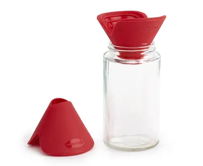 Petites mitaines de four thermorésistantes thinkkitchen, rouge