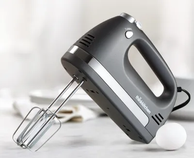 thinkkitchen Betty Hand Mixer, Silver