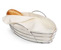 Bread Basket with metal rack