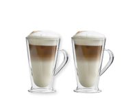 Double Wall Glass Mugs, Set of 2